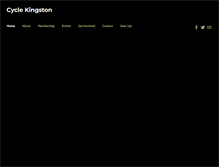 Tablet Screenshot of cyclekingston.ca